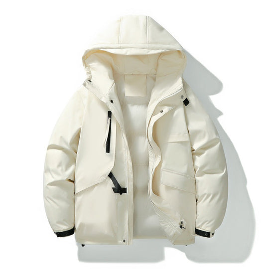 Herren Isolierte Parka-Jacke mit Kapuze Nord Taschen