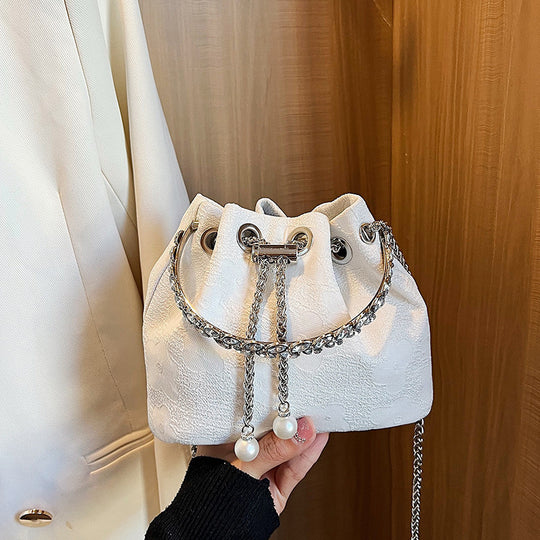 Damen Chic und verspielte Drawstring Tasche Nord Taschen