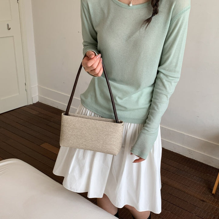 Damen Crossbody-Tasche aus strapazierfähigem Material mit elegantem Design Nord Taschen