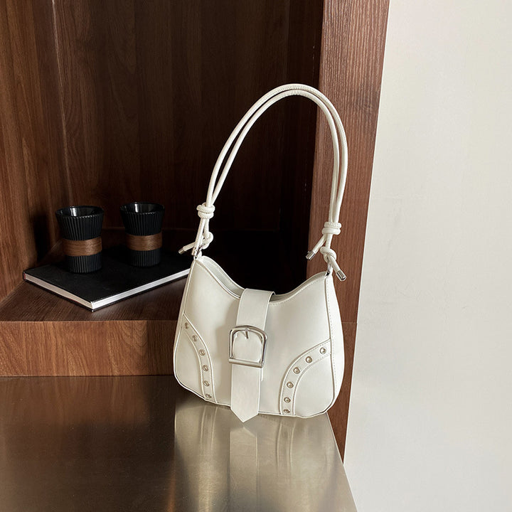 Damen Hobo-Handtasche mit stylishen Details und verstellbarem Tragegurt Nord Taschen