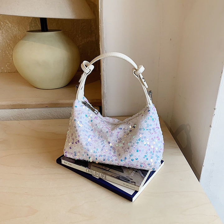 Damen Umhängetasche mit funkelndem Pailletten-Design Nord Taschen