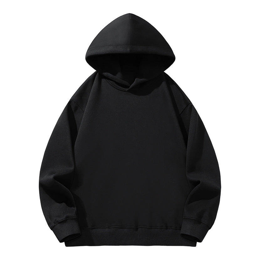 Damen Oversize Kapuzenpullover aus weichem Baumwollmix mit geripptem Saum und Raglanärmeln Nord Taschen