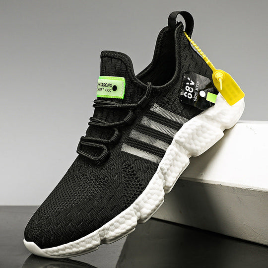Damen Leichte und atmungsaktive Freizeitsneaker mit Flex-Sohle