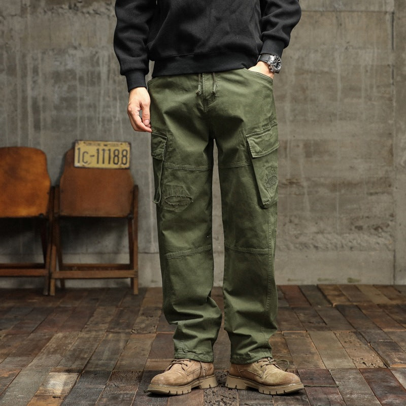 Herren Cargo-Joggerhose mit Utility-Taschen und elastischen Bündchen Nord Taschen