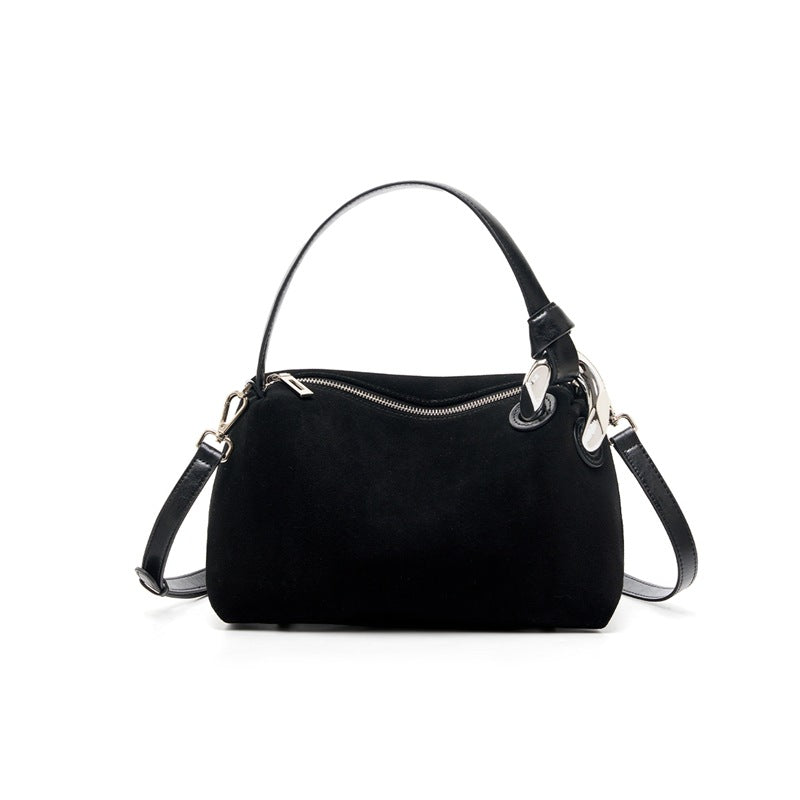 Damen Hobo-Tasche mit elegantem Wildleder und verstellbarem Schultergurt Nord Taschen