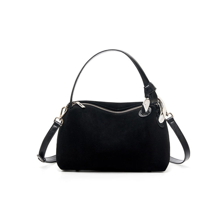 Damen Hobo-Tasche mit elegantem Wildleder und verstellbarem Schultergurt Nord Taschen