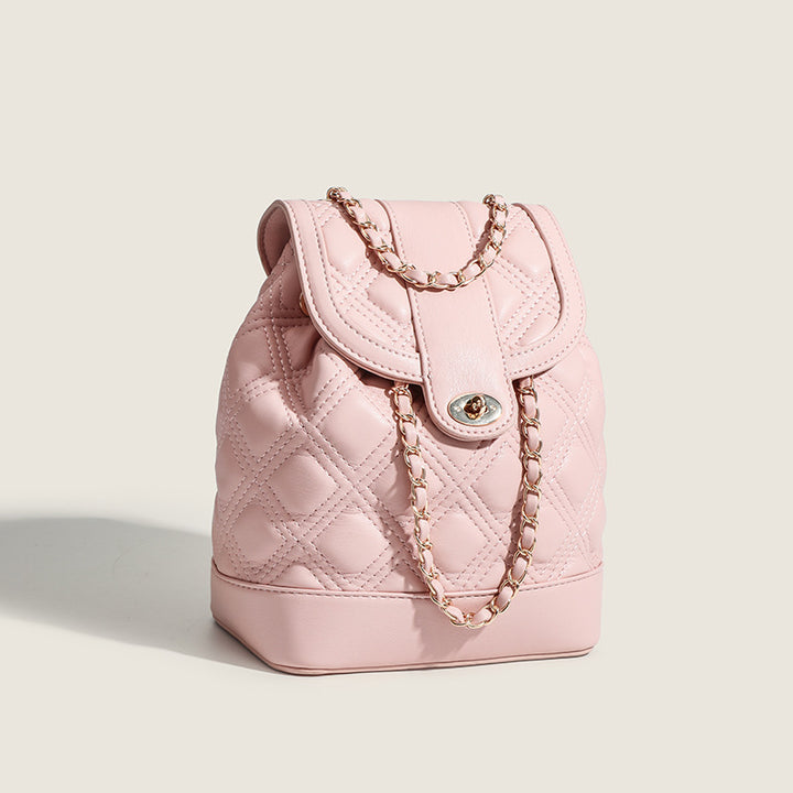 Damen Rucksack mit elegantem Kettenverschluss Nord Taschen