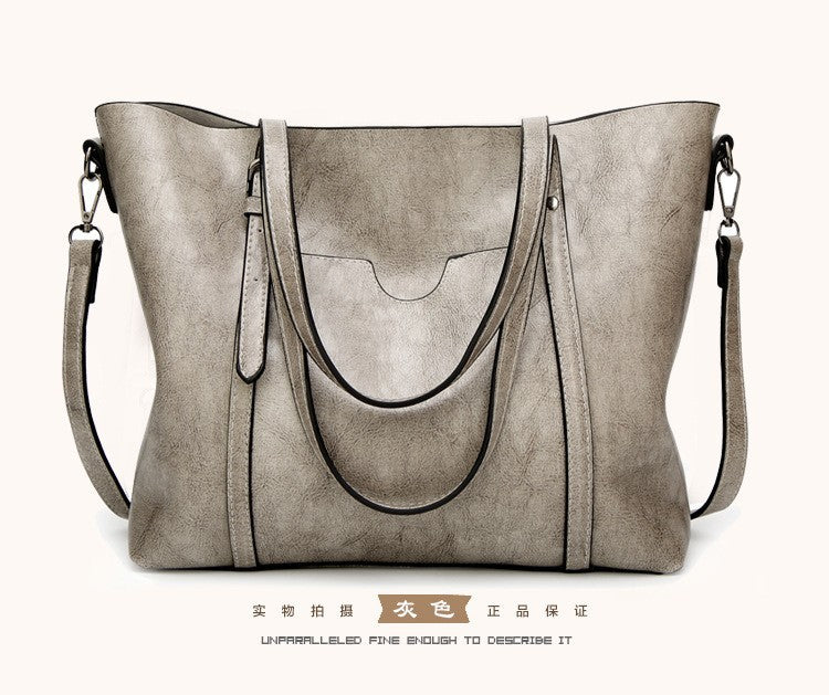 Damen Tragetasche mit eleganter Struktur und multifunktionalem Innenlayout Nord Taschen