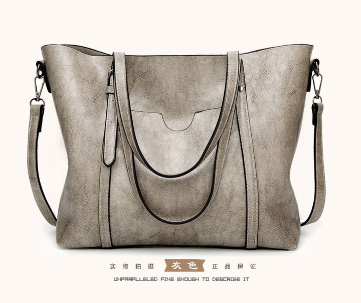 Damen Tragetasche mit eleganter Struktur und multifunktionalem Innenlayout Nord Taschen