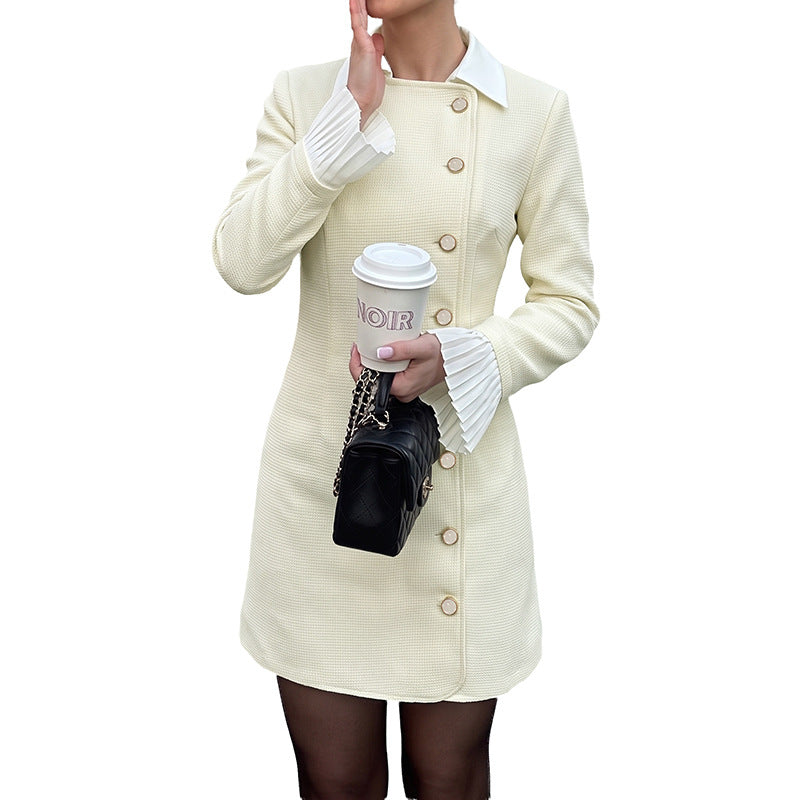 Damen Eleganter Blazer mit Knopfdetails Nord Taschen