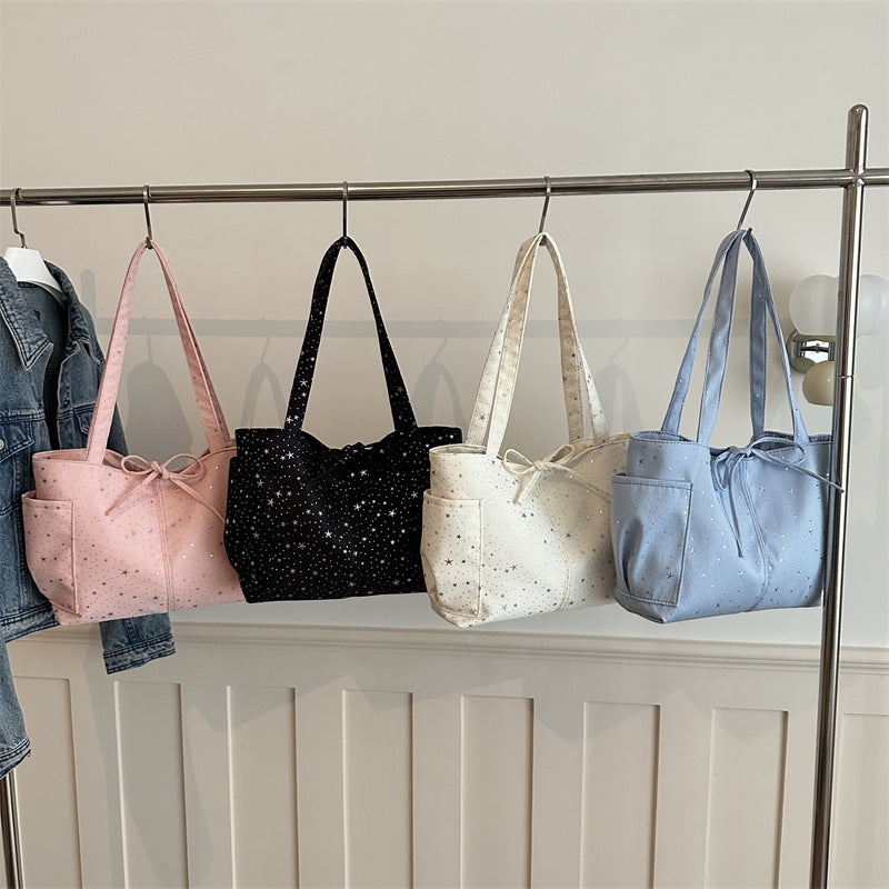 Damen Tote-Bag mit funkelndem Sternenmotiv Nord Taschen