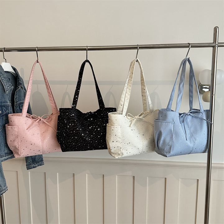 Damen Tote-Bag mit funkelndem Sternenmotiv Nord Taschen