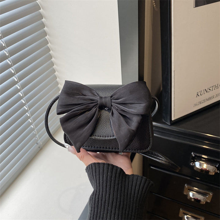 Damen modische Handtasche mit elegantem Schleifenakzent Nord Taschen