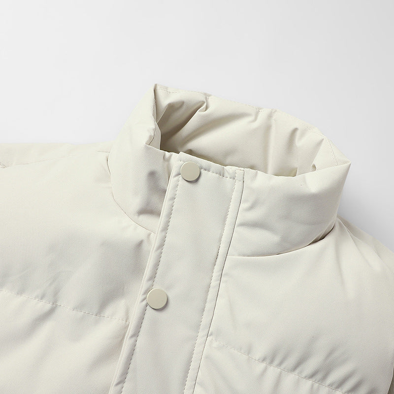 Herren Leichte isolierte Outdoor-Steppweste mit hohem Stehkragen und verdeckter Reißverschlussblende Nord Taschen