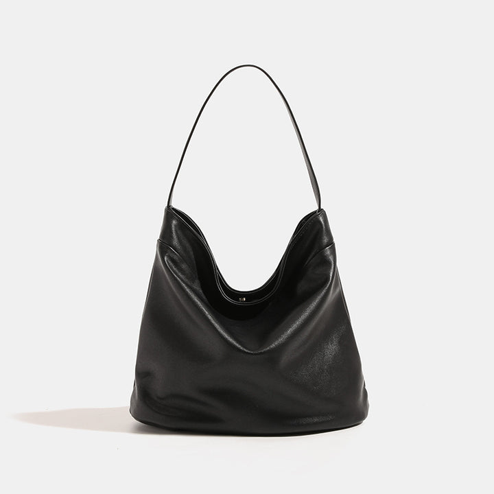 Damen Hobo Tasche aus hochwertigem Wildleder mit elegantem Lederbesatz Nord Taschen