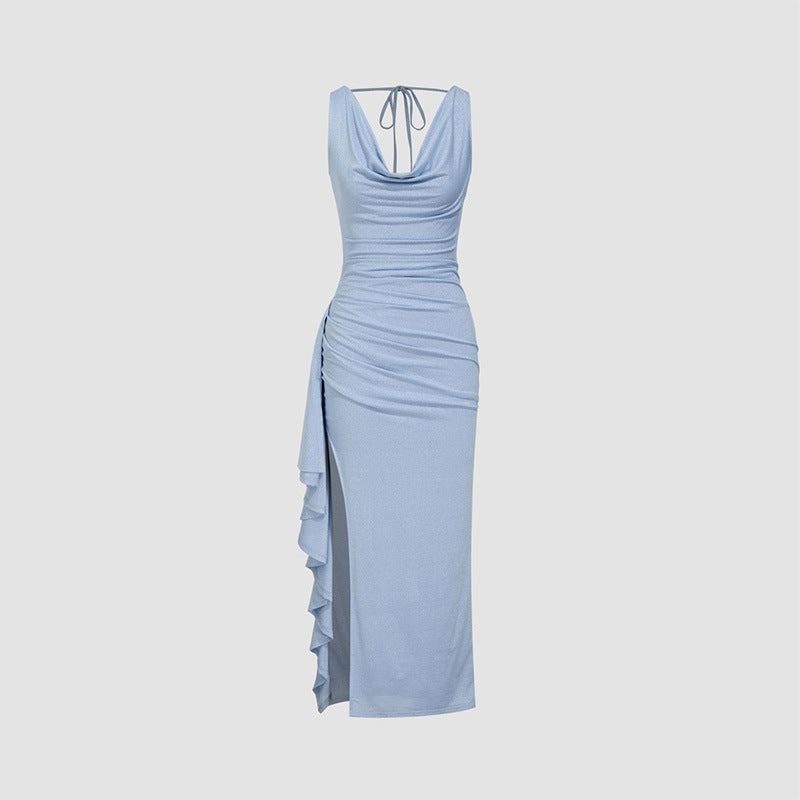 Damen figurbetontes Maxikleid mit elegantem Schnitt und aufregenden Details Nord Taschen