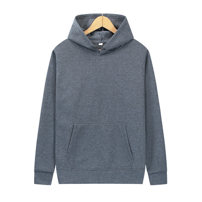Unisex nan minimalistischer Kapuzenpullover ohne Reißverschluss mit innen angerautem French-Terry und integrierter Kängurutasche Nord Taschen