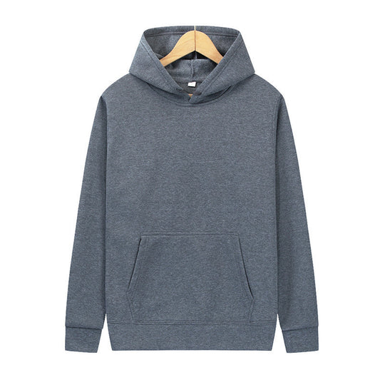Unisex nan minimalistischer Kapuzenpullover ohne Reißverschluss mit innen angerautem French-Terry und integrierter Kängurutasche Nord Taschen