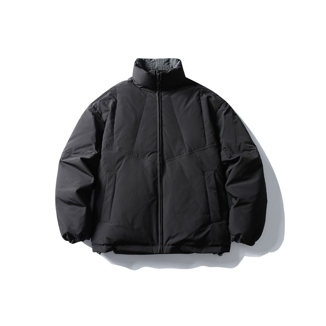 Herren Gesteppte Thermo-Isolationsjacke mit hohem Stehkragen Nord Taschen