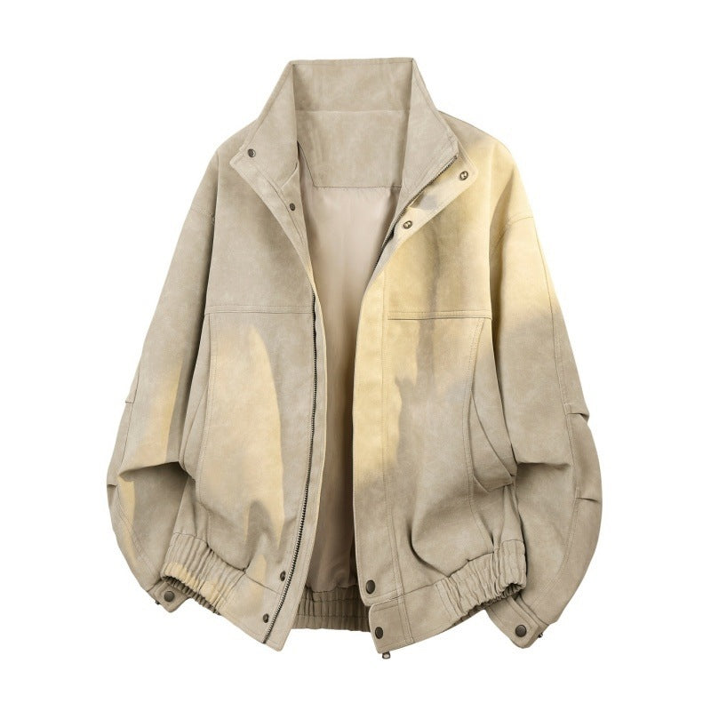 Herren Lässige Oversized Jacke Nord Taschen