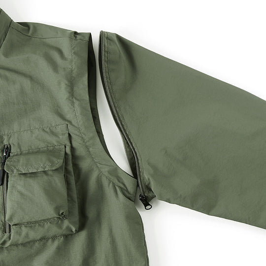 Herren leichte Multifunktions-Fieldjacke mit zahlreichen Utility‑Taschen und Belüftungsdetails Nord Taschen