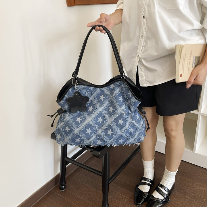 Damen Hobo-Tasche mit modischem Sternenmuster Nord Taschen