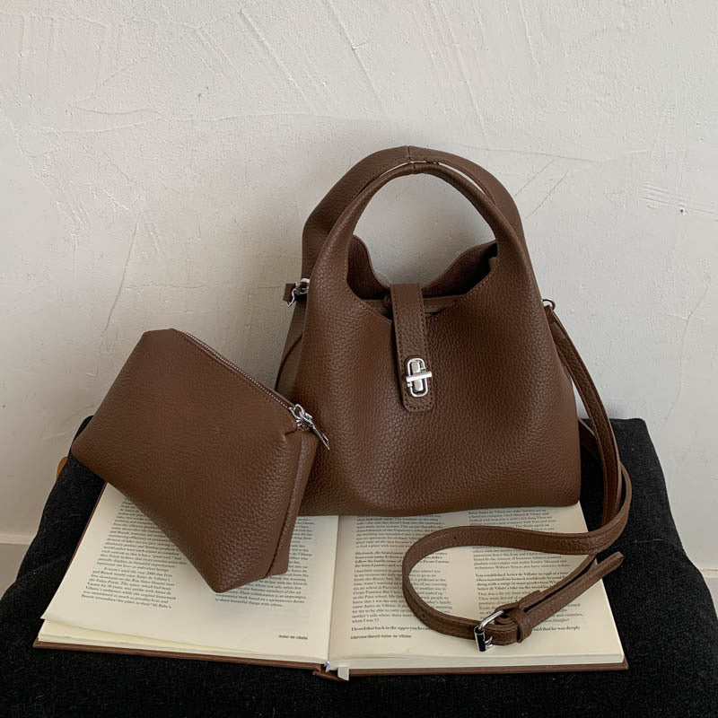 Damen Hobo-Tasche mit abnehmbarem Portemonnaie Nord Taschen