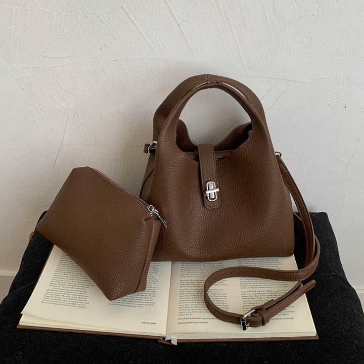 Damen Hobo-Tasche mit abnehmbarem Portemonnaie Nord Taschen