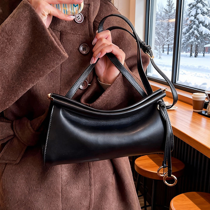 Damen elegante Umhängetasche mit modernem, geschwungenem Design Nord Taschen