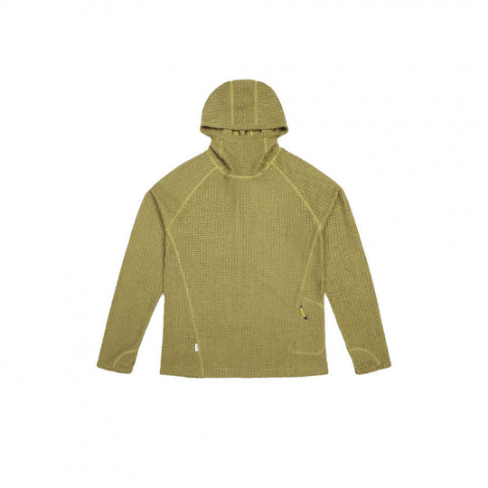 Unisex Texturierter Kapuzenpullover im Boxy‑Cut aus Waffelstrick mit Raglanärmeln und aufgesetzter Tasche Nord Taschen
