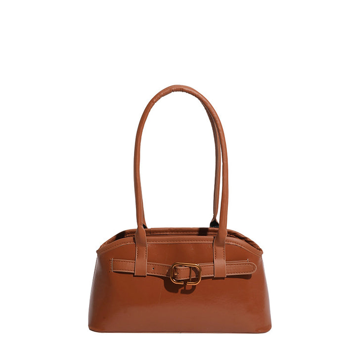 Damen elegante Handtasche mit innovativem Verschluss Nord Taschen
