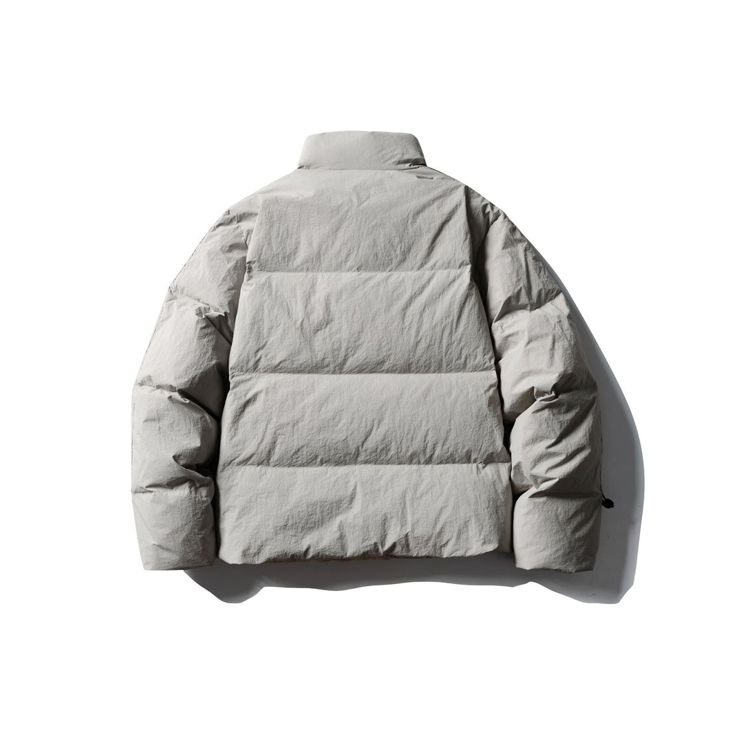 Herren Kurzer Boxy-Puffer mit wattiertem Kissenkragen und winddichter Außenhülle Nord Taschen