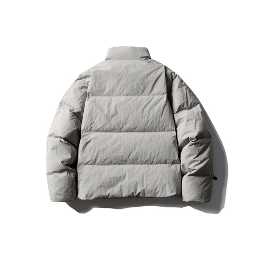 Herren Kurzer Boxy-Puffer mit wattiertem Kissenkragen und winddichter Außenhülle Nord Taschen
