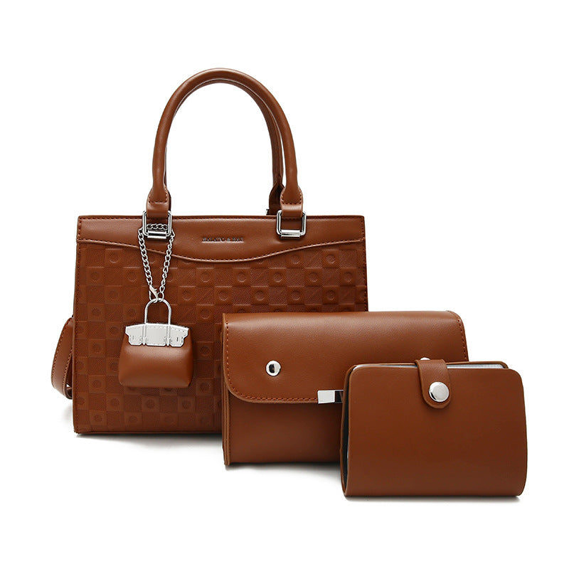 Damen Handtaschen-Set mit stilvollem Design und praktischen Innenfächern Nord Taschen
