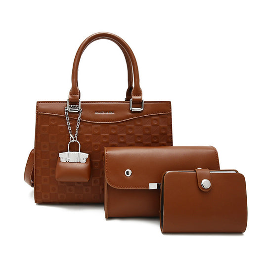 Damen Handtaschen-Set mit stilvollem Design und praktischen Innenfächern Nord Taschen
