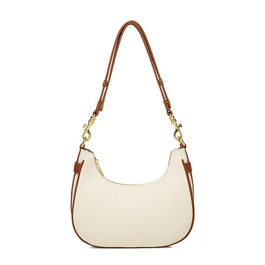 Damen Schultertasche mit hochwertigem Kunstleder und eleganter Struktur Nord Taschen