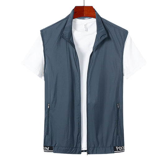Herren Multifunktionale Windjacke mit Kapuze Nord Taschen
