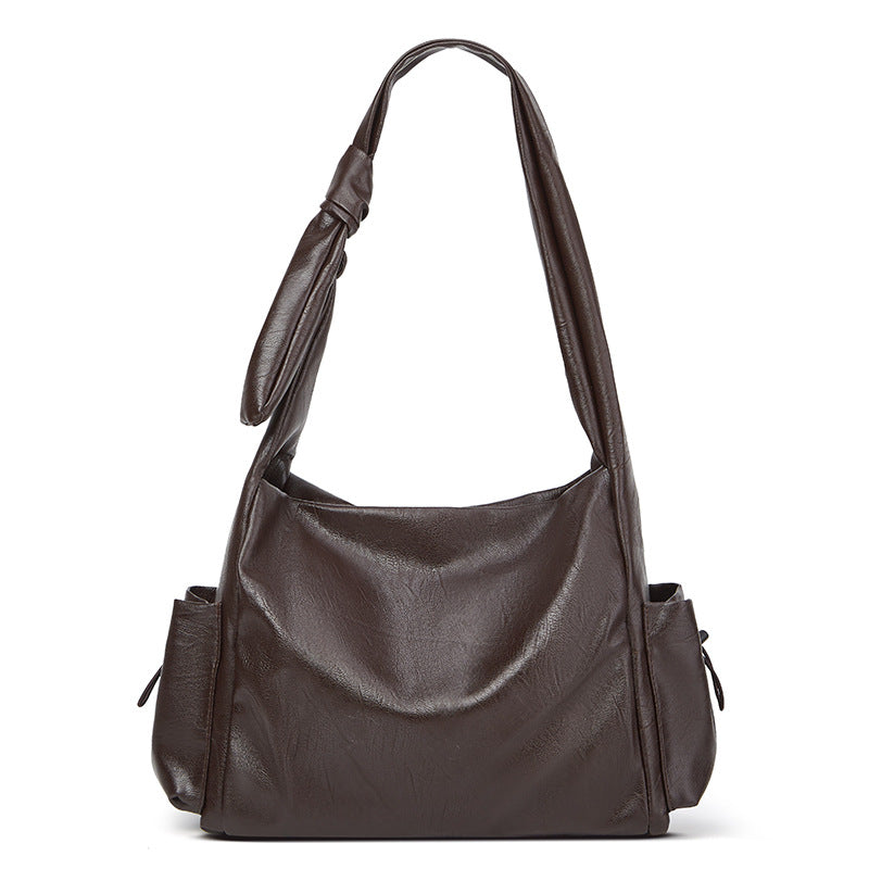 Damen Hobo-Tasche mit elegantem Faltendesign und praktischem Tragegurt Nord Taschen