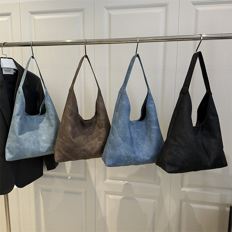 Damen Hobo-Tasche mit abnehmbarem Kosmetiktäschchen und luxuriösem Oberflächenmaterial Nord Taschen