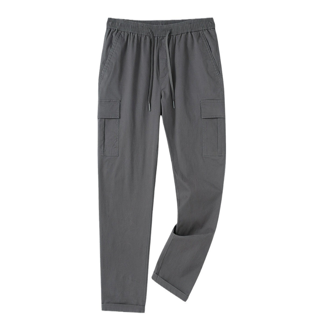 Herren Cargo-Jogginghose mit elastischem Bund, Kordelzug und aufgesetzten Klappentaschen Nord Taschen