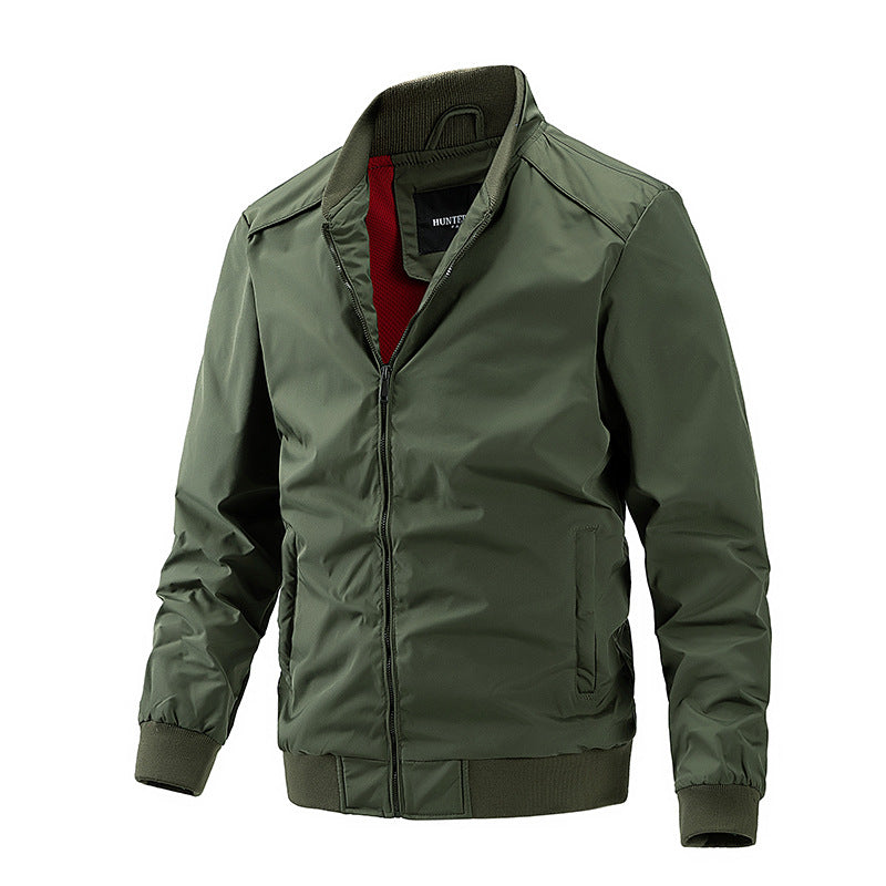 Herren Wasserabweisende leichte Bomberjacke mit atmungsaktivem Mesh-Innenfutter Nord Taschen