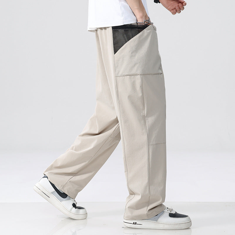 Herren Weite Utility-Cargohose im Relaxed-Fit mit aufgesetzten Taschen Nord Taschen
