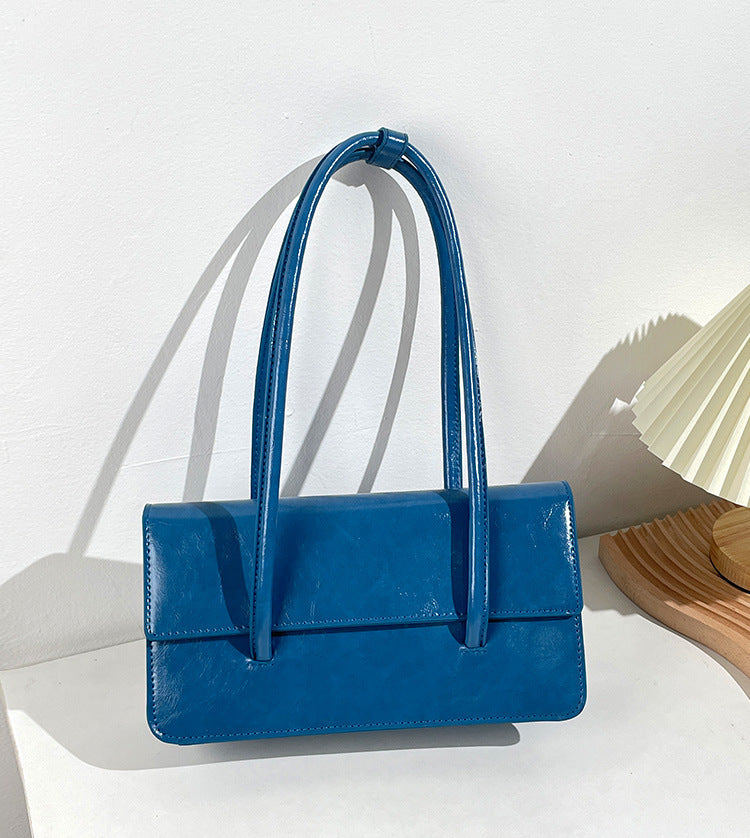 Damen Schultertasche mit elegantem Klappenverschluss und strapazierfähigem Kunstleder Nord Taschen