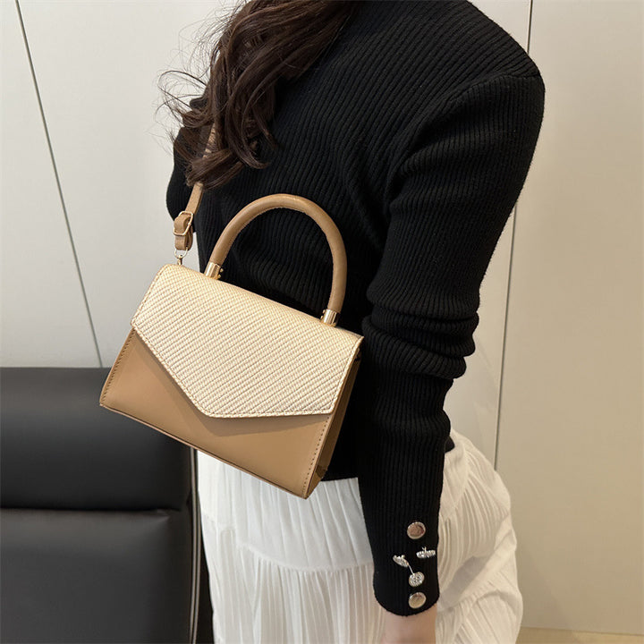 Damen elegante Schultertasche mit strukturierter Oberfläche Nord Taschen