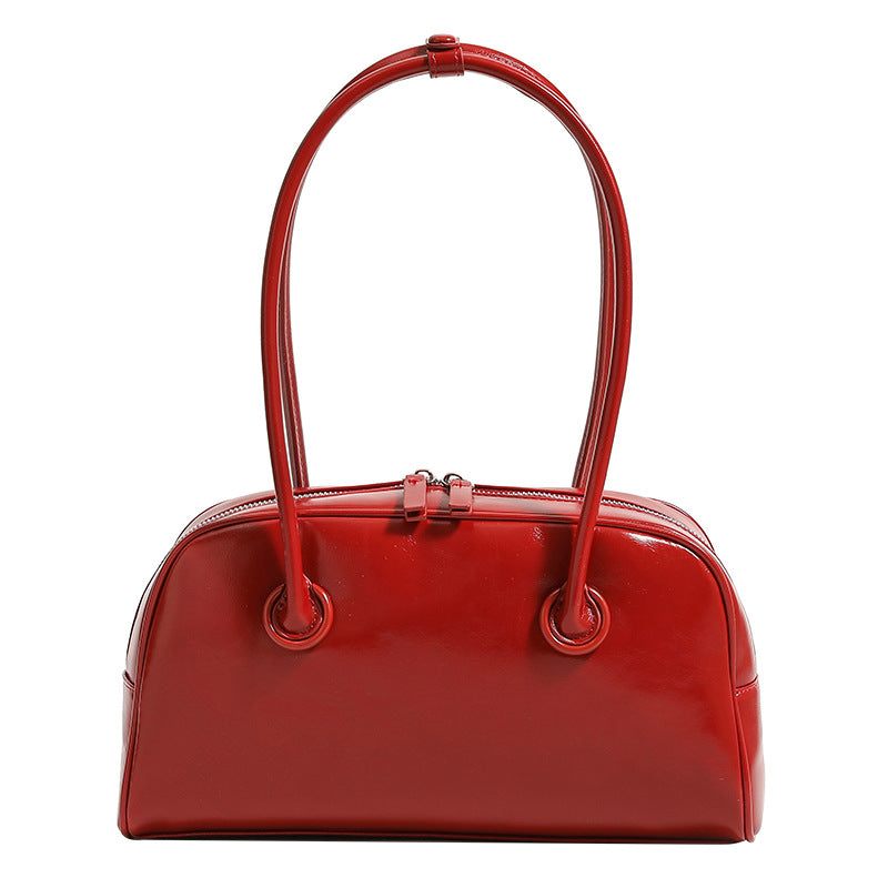 Damen elegante Hobo-Tasche mit geschwungenem Design Nord Taschen