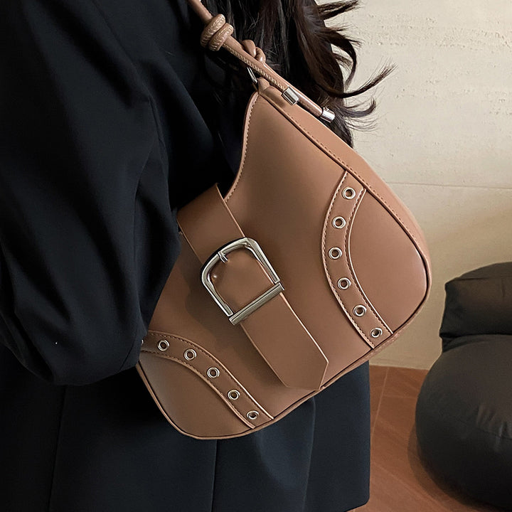 Damen Hobo-Handtasche mit stylishen Details und verstellbarem Tragegurt Nord Taschen