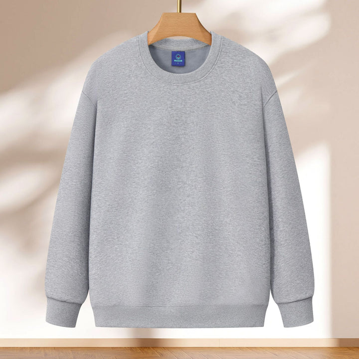 Damen lässiges Sweatshirt mit breiten Schultern und weichem Innenfutter