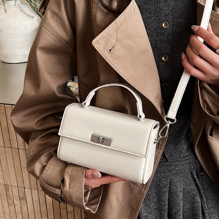 Damen elegante Handtasche mit strukturiertem Design und abnehmbarem Schulterriemen Nord Taschen