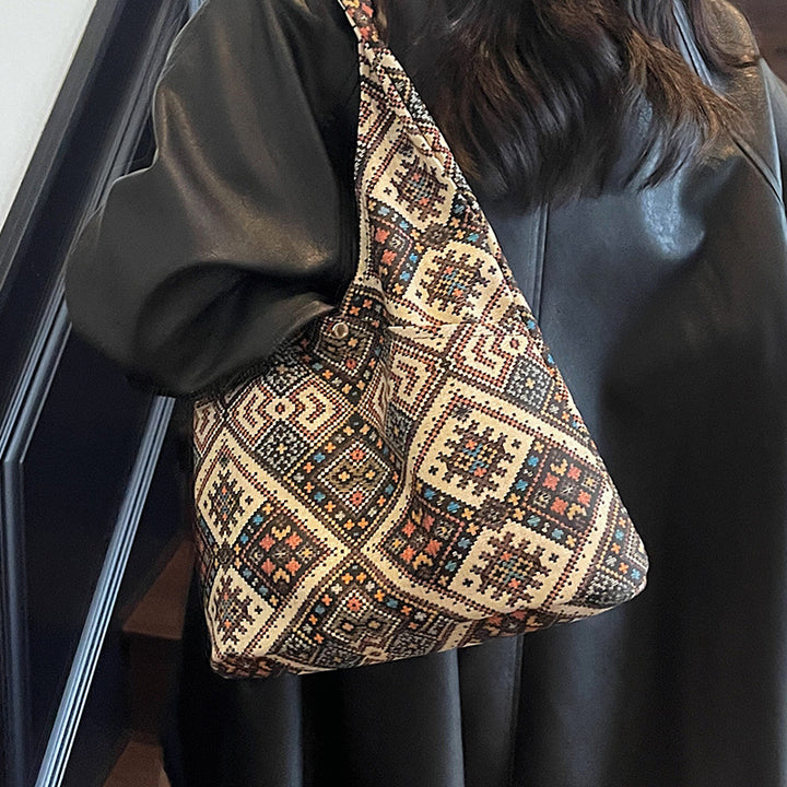 Damen Umhängetasche im modernen Ethnostil Nord Taschen