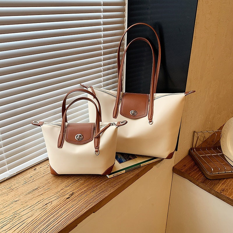 Damen vielseitige Tragetasche mit elegantem Kordelzug Nord Taschen